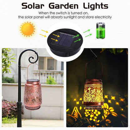 Decorative Solar Hummingbird Lantern