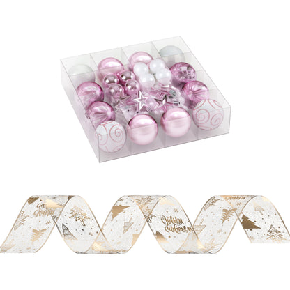 Jingle Jollys Christmas Tree Decoration Set – 34pcs