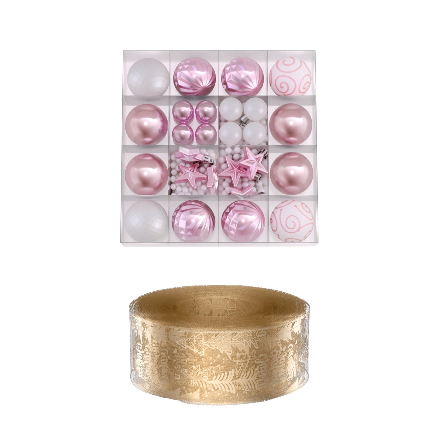 Jingle Jollys Christmas Tree Decoration Set – 34pcs