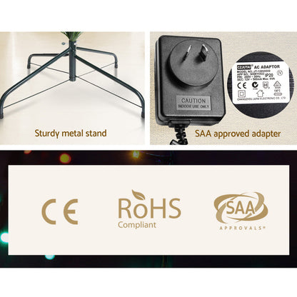 1.8m LED Optic Fibre Christmas Tree