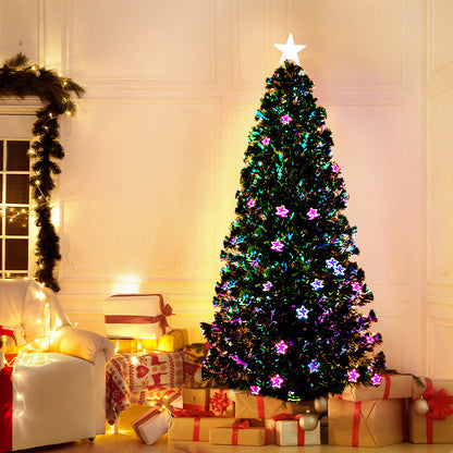 1.8m LED Optic Fibre Christmas Tree