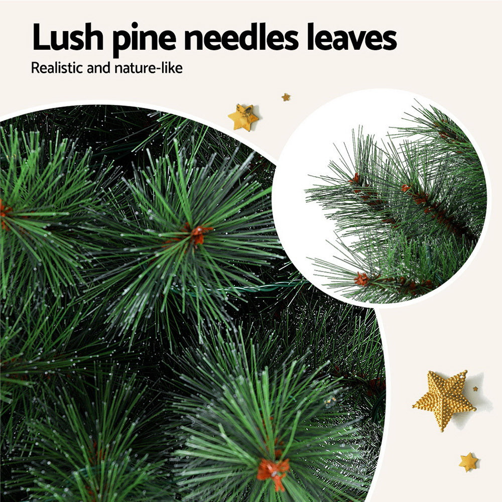 1.5+1m Jingle Jollys LED Palm Tree